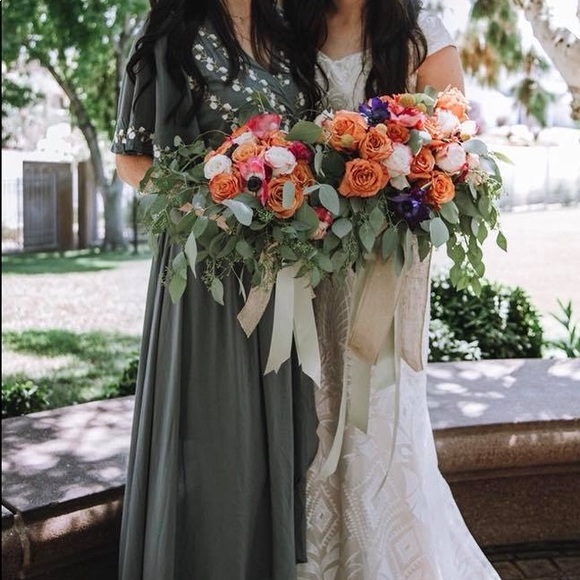 jodifl floral maxi dress